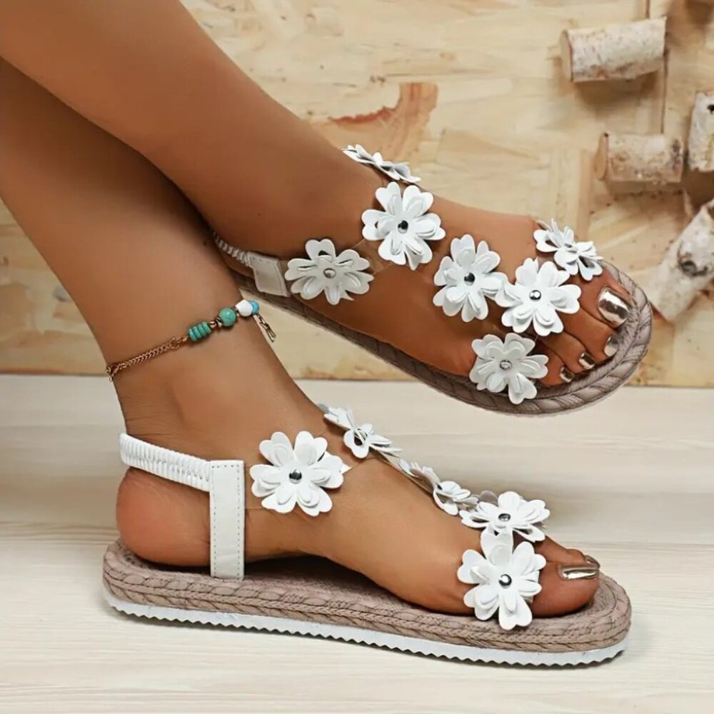 Women Summer 2025 Floral  Sandals Women Various Sizes
